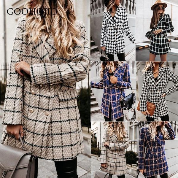 women's jackets spring and autumn temperament women double breasted for lattice chic fashion s4bl, Black;brown
women's jackets spring and autumn temperament women double breasted for lattice chic fashion s4bl, Black;brown