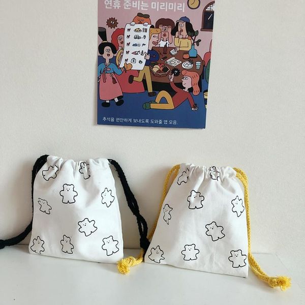 pencil bags ins biscuit bear simple storage bag canvas drawstring sundries case large capacity cute lipstick cosmetic stationery
pencil bags ins biscuit bear simple storage bag canvas drawstring sundries case large capacity cute lipstick cosmetic stationery