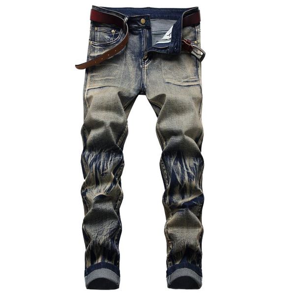 men's jeans arrive slim stretch dirty blue beggar street fashion pants korean stylish casual men;
men's jeans arrive slim stretch dirty blue beggar street fashion pants korean stylish casual men;