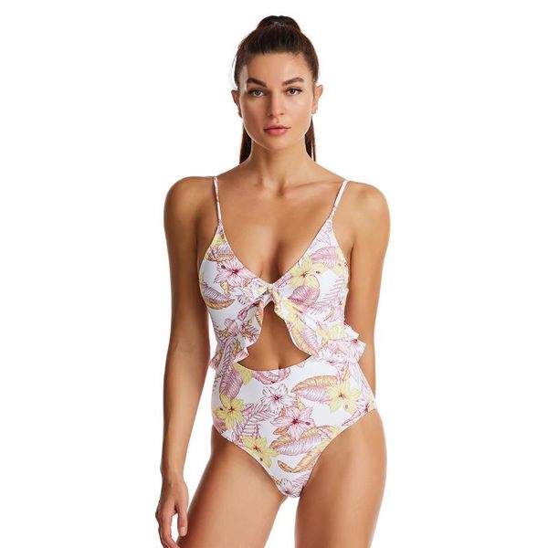 floral small fresh swimsuit women's ruffled ribbon bikini swimwear, White;black
floral small fresh swimsuit women's ruffled ribbon bikini swimwear, White;black