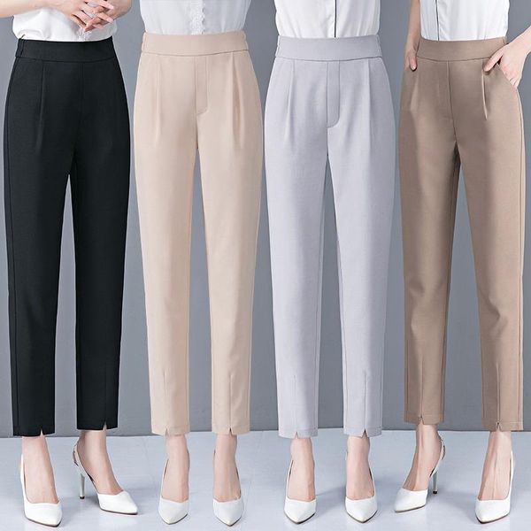 women's pants & capris harlem summer thin loose high waist 2021 slim radish casual capri, Black;white
women's pants & capris harlem summer thin loose high waist 2021 slim radish casual capri, Black;white
