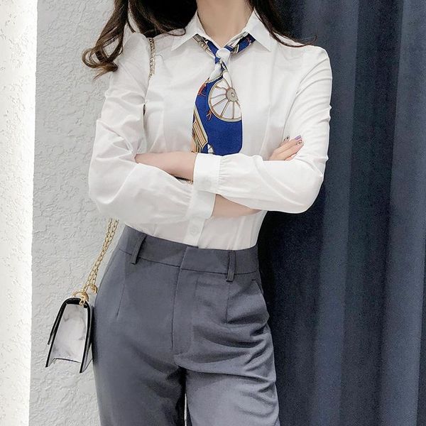 women's blouses & shirts plain white womens female simple blouse women blusas lady undershirt 2021 spring clothes ows205014
women's blouses & shirts plain white womens female simple blouse women blusas lady undershirt 2021 spring clothes ows205014