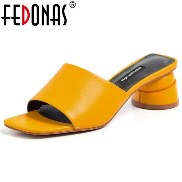 dress shoes fedonas fashion concise white yellow genuine leather women sandals slip on elegant strange style casual woman, Black
dress shoes fedonas fashion concise white yellow genuine leather women sandals slip on elegant strange style casual woman, Black