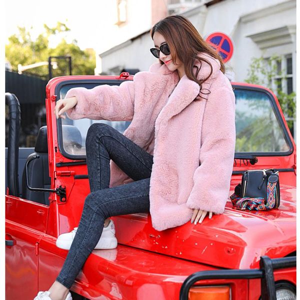 women's fur & faux autumn winter woman coats plus size loose thicken straight outerwear casual warm jackets all-match overcoat, Black
women's fur & faux autumn winter woman coats plus size loose thicken straight outerwear casual warm jackets all-match overcoat, Black