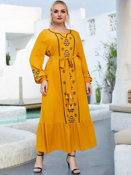 ethnic clothing plus size muslim dress women dubai turkey lace-up robe embroidery kaftan long sleeve wild dresses abaya islamic, Red
ethnic clothing plus size muslim dress women dubai turkey lace-up robe embroidery kaftan long sleeve wild dresses abaya islamic, Red