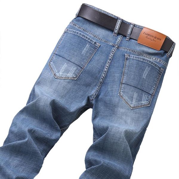 men's jeans 2021 spring summer retro blue thin classic style fashion casual slim-fit stretch denim pants male trousers,2025
men's jeans 2021 spring summer retro blue thin classic style fashion casual slim-fit stretch denim pants male trousers,2025