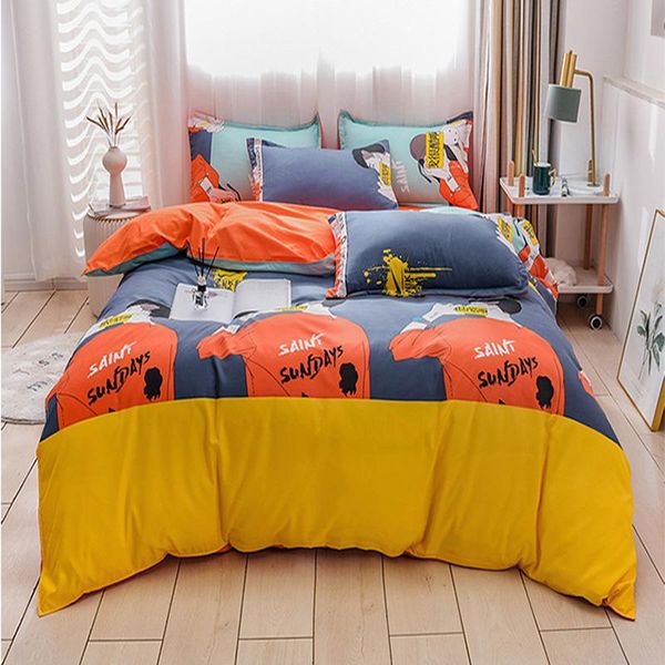 bedding sets home polyester set twin full double duvet cover flat bed sheet pillowcase linen bedroom bedclothes cartoon kid
bedding sets home polyester set twin full double duvet cover flat bed sheet pillowcase linen bedroom bedclothes cartoon kid