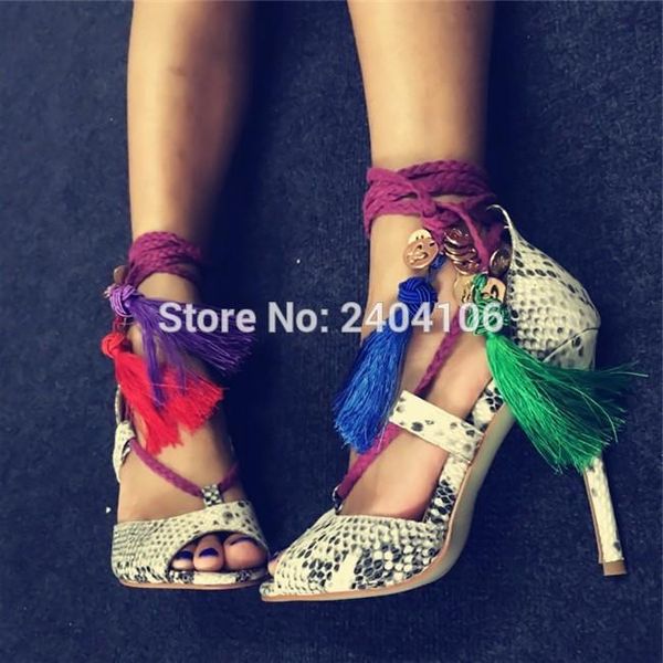 snakeskin peep toe ladies shoes size 43 summer gladiator sandal fringe strappy heels stilettos lace up tassel sandals women, Black
snakeskin peep toe ladies shoes size 43 summer gladiator sandal fringe strappy heels stilettos lace up tassel sandals women, Black