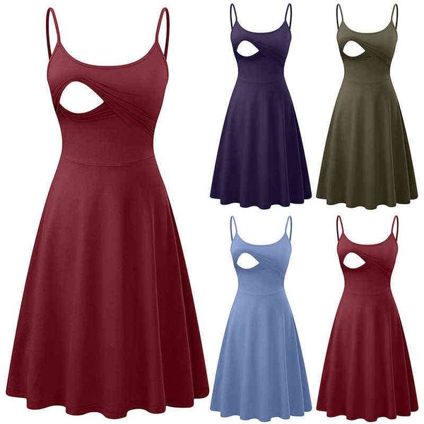 2021 new women's pregnancy sleeveless nursing pleat dress maternity dress breastfeeding clothes knee length pregnancy dresses g220309, White
2021 new women's pregnancy sleeveless nursing pleat dress maternity dress breastfeeding clothes knee length pregnancy dresses g220309, White