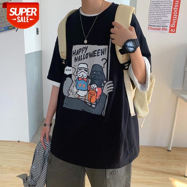 hong kong merry graffiti print short sleeve t-shirt boys youth loose half #rw5b, White;black
hong kong merry graffiti print short sleeve t-shirt boys youth loose half #rw5b, White;black