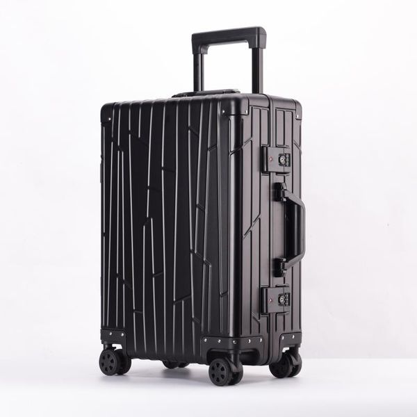suitcases 20''24''pure aluminum shell suitcase on wheels trolley luggage lock mala valise de voyage avec roulettes
suitcases 20''24''pure aluminum shell suitcase on wheels trolley luggage lock mala valise de voyage avec roulettes