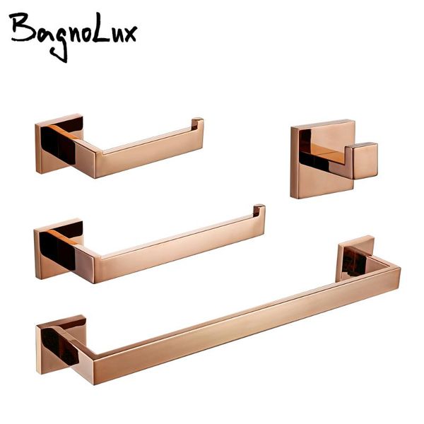 bath accessory set bagnolux rose gold stainless steel beautiful wall hook toilet paper holder towel ring bar bathroom accessories
bath accessory set bagnolux rose gold stainless steel beautiful wall hook toilet paper holder towel ring bar bathroom accessories