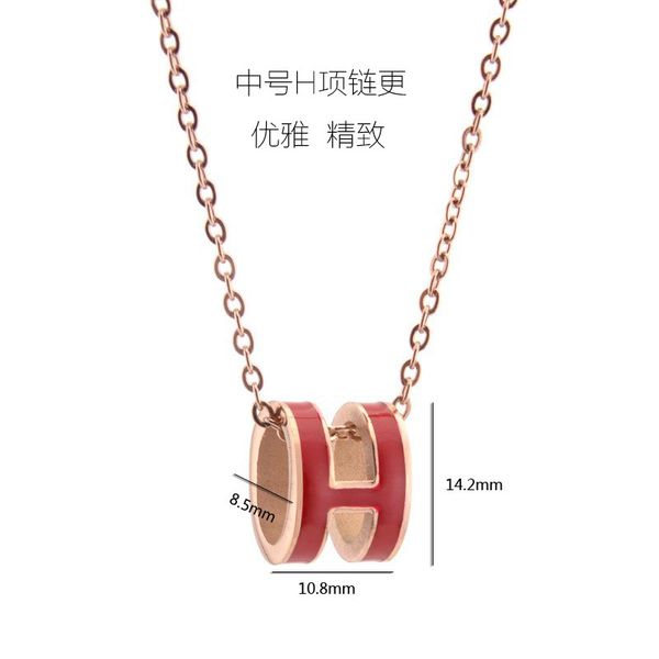 design jewelry korean style titanium steel oval letter necklace for both men and women. bone chain enamel glue dropping process, Silver
design jewelry korean style titanium steel oval letter necklace for both men and women. bone chain enamel glue dropping process, Silver