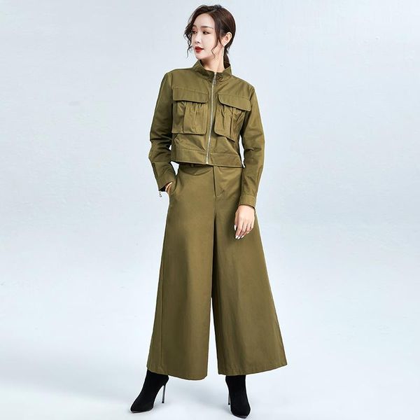 women's tracksuits 2021 spring style clothing office lady 2 piece set casual ensemble femme costume fashion business suit, Gray
women's tracksuits 2021 spring style clothing office lady 2 piece set casual ensemble femme costume fashion business suit, Gray