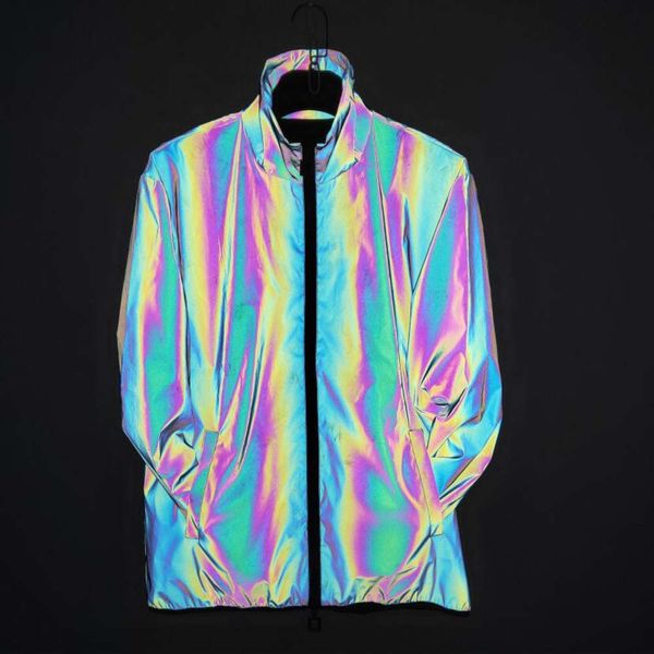jackets coats men's women's colorful reflective lapel jacket in autumn and winter boml, Black;brown
jackets coats men's women's colorful reflective lapel jacket in autumn and winter boml, Black;brown