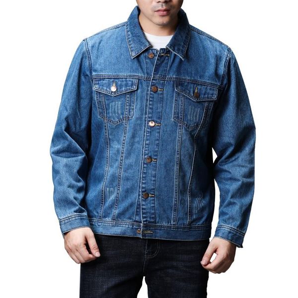 men's jackets 2021 spring classic retro denim jacket fashion casual cotton big pocket lapel blue men,001-2, Black;brown
men's jackets 2021 spring classic retro denim jacket fashion casual cotton big pocket lapel blue men,001-2, Black;brown