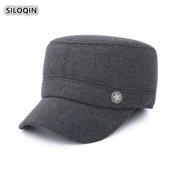 adjustable size army military hats winter thicken men's flat cap ear protection keep warm leisure sports hat wide brim, Blue;gray
adjustable size army military hats winter thicken men's flat cap ear protection keep warm leisure sports hat wide brim, Blue;gray