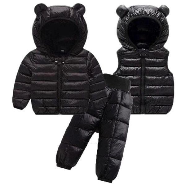 clothing sets toddler winter baby girls boys warm faux down jacket clothes children kids snowsuit coats vest pants overalls, White
clothing sets toddler winter baby girls boys warm faux down jacket clothes children kids snowsuit coats vest pants overalls, White