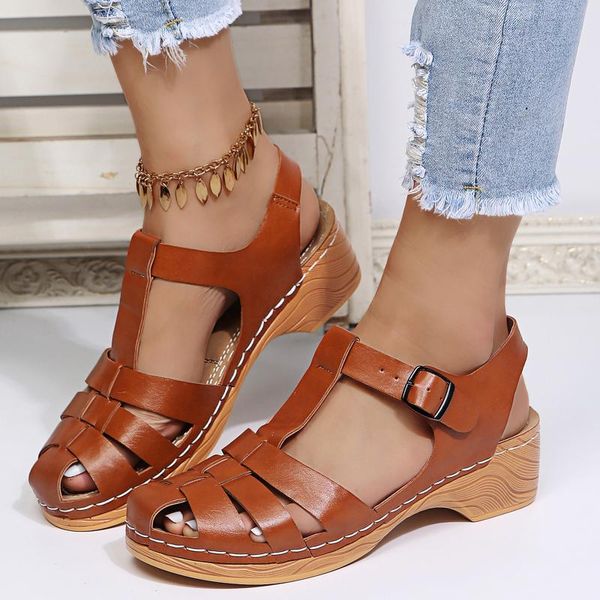 sandals women gladiator vintage shoes summer hollow out buckle strap squared toe plus size 40-43 female, Black
sandals women gladiator vintage shoes summer hollow out buckle strap squared toe plus size 40-43 female, Black