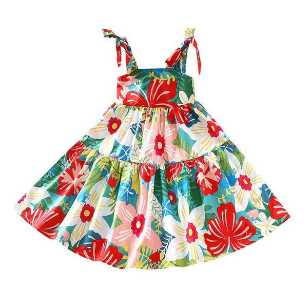 spaghetti strap dress for girls 3-13y kids clothes casual summer print adjustable children clothing drop girl's dresses, Red;yellow
spaghetti strap dress for girls 3-13y kids clothes casual summer print adjustable children clothing drop girl's dresses, Red;yellow