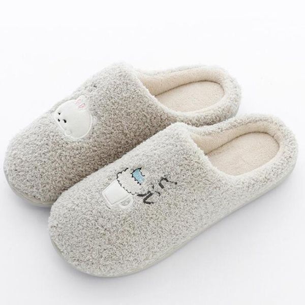 women indoor slippers cartoon style soft plush lovers home cotton slips winter shoes men house floor warm slipper xx 651, Black
women indoor slippers cartoon style soft plush lovers home cotton slips winter shoes men house floor warm slipper xx 651, Black