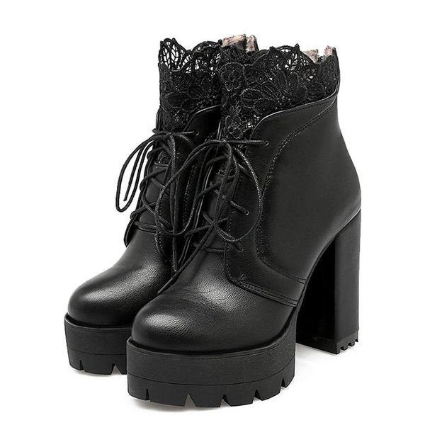 boots women lacing platform high heels female black spring short ladies shoes for party women's 2021
boots women lacing platform high heels female black spring short ladies shoes for party women's 2021