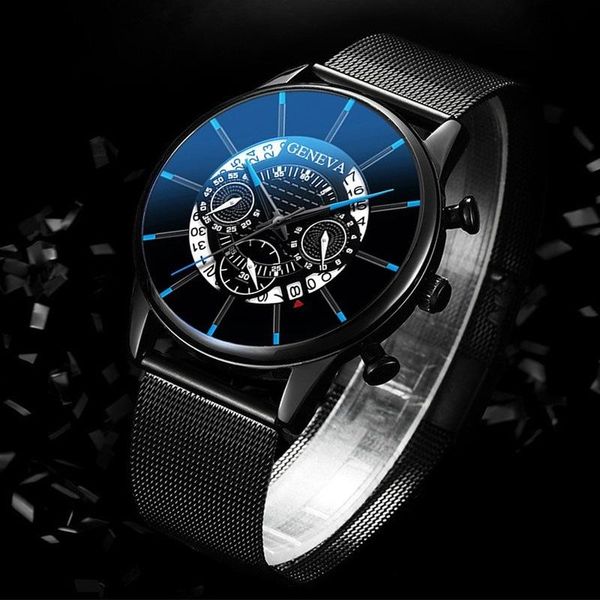 wristwatches reloj hombre mens watches stainless steel calendar quartz wristwatch sports watch for men clock geneva, Slivery;brown
wristwatches reloj hombre mens watches stainless steel calendar quartz wristwatch sports watch for men clock geneva, Slivery;brown