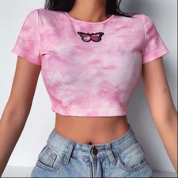 women cami tie dyed crop button vest short sleeve round neck embroidery letter casual t shirt summer slim, White
women cami tie dyed crop button vest short sleeve round neck embroidery letter casual t shirt summer slim, White