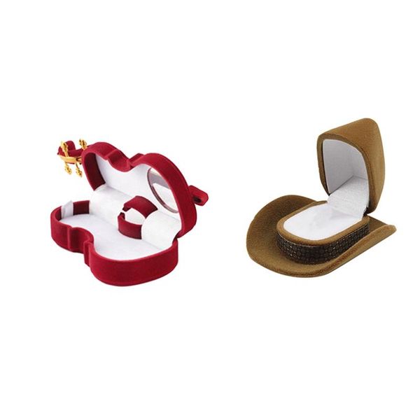 jewelry pouches, bags 2 pcs creative rings box display storage case packaging brown & red, Pink;blue
jewelry pouches, bags 2 pcs creative rings box display storage case packaging brown & red, Pink;blue