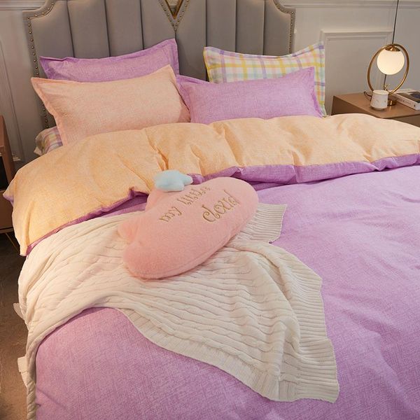 bedding sets simple set ab side duvet cover flat sheet pillowcase modern style polyester single/double bed-christmas gift
bedding sets simple set ab side duvet cover flat sheet pillowcase modern style polyester single/double bed-christmas gift
