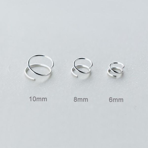 hoop & huggie 925 sterling silver pierced earrings 6mm/8mm/10mm jewelry a1809, Golden;silver
hoop & huggie 925 sterling silver pierced earrings 6mm/8mm/10mm jewelry a1809, Golden;silver