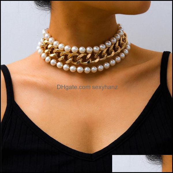 beaded necklaces & pendants jewelry european imitation pearl mti layer aluminum gold chokers chain for women dinner party dress decoration d, Silver
beaded necklaces & pendants jewelry european imitation pearl mti layer aluminum gold chokers chain for women dinner party dress decoration d, Silver