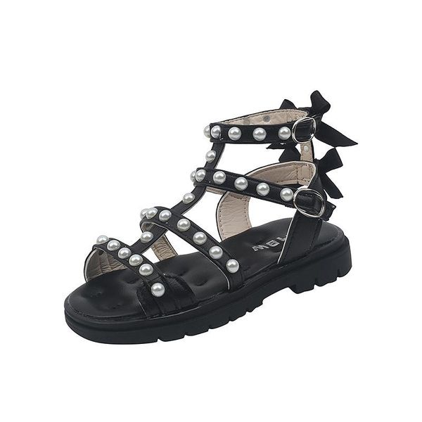 brand 2021 summer flat with girls roman sandals for baby toddler fashion soft bottom ankle-warp shoes 27-37, Black;red
brand 2021 summer flat with girls roman sandals for baby toddler fashion soft bottom ankle-warp shoes 27-37, Black;red