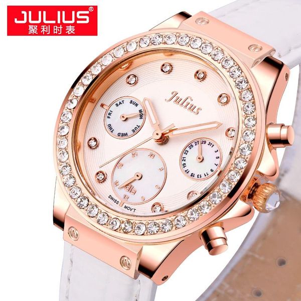 wristwatches real functions lady women's watch isa quartz hours woman fashion dress shell leather girl's birthday christmas gift j, Slivery;brown
wristwatches real functions lady women's watch isa quartz hours woman fashion dress shell leather girl's birthday christmas gift j, Slivery;brown