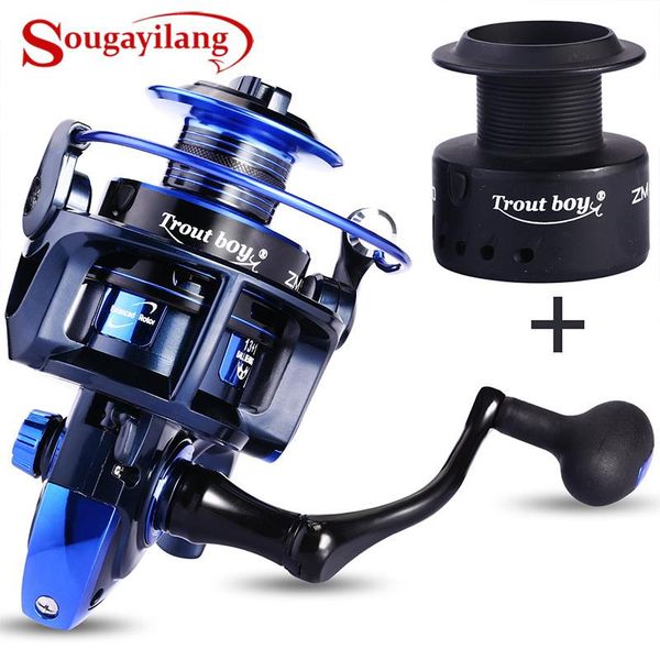 sougayilang spinning reel 13+1bb metal spool fishing wheel left/right handle freshwater saltwater trolling baitcasting reels
sougayilang spinning reel 13+1bb metal spool fishing wheel left/right handle freshwater saltwater trolling baitcasting reels