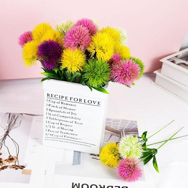 decorative flowers & wreaths 5/10pcs plastic dandelion bouquet colorful artificial flower ball for home garden vase decor wedding birthday p
decorative flowers & wreaths 5/10pcs plastic dandelion bouquet colorful artificial flower ball for home garden vase decor wedding birthday p
