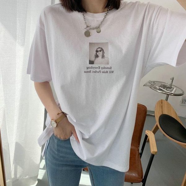 summer simple short sleeve oversized casual t shirt women large size 2021 crewneck graphic cotton basic tee white women's t-shirt
summer simple short sleeve oversized casual t shirt women large size 2021 crewneck graphic cotton basic tee white women's t-shirt