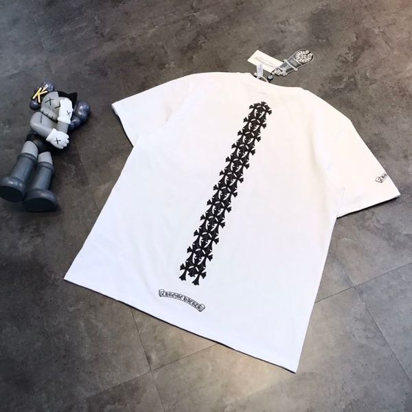 t-shirt sleeve brand short fashion men's and women's 2021ss summer crosin sanskrit horseshoe cross casual loose top, White;black
t-shirt sleeve brand short fashion men's and women's 2021ss summer crosin sanskrit horseshoe cross casual loose top, White;black