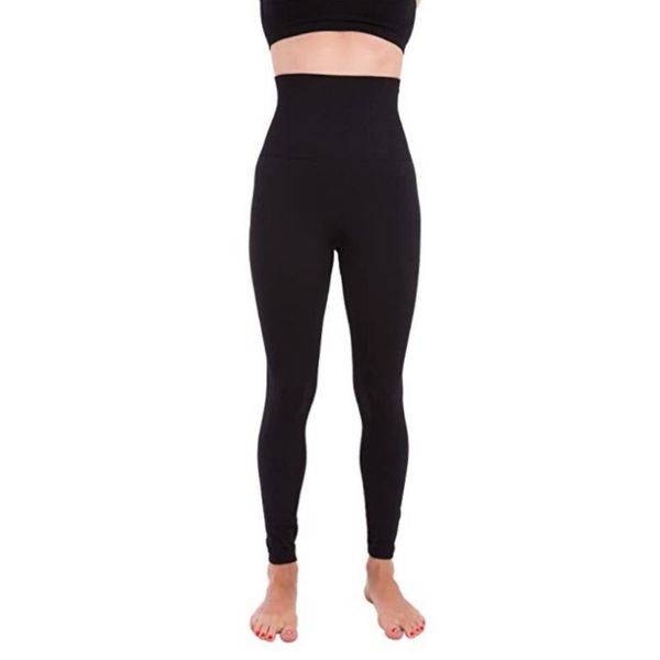women's leggings 2021 autumn and winter style high waist tight seamless slim trousers, Black
women's leggings 2021 autumn and winter style high waist tight seamless slim trousers, Black