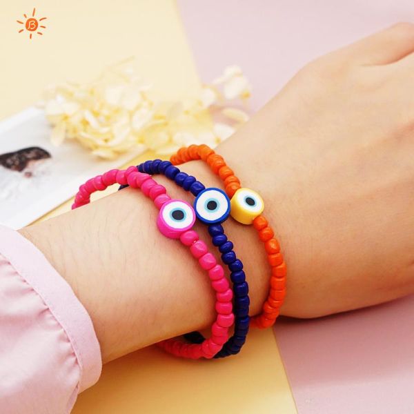 beaded, strands blin color turkish evil eye strand bracelets charms beads bracelet for women trendy glass lucky jewelry handmade gift, Black
beaded, strands blin color turkish evil eye strand bracelets charms beads bracelet for women trendy glass lucky jewelry handmade gift, Black
