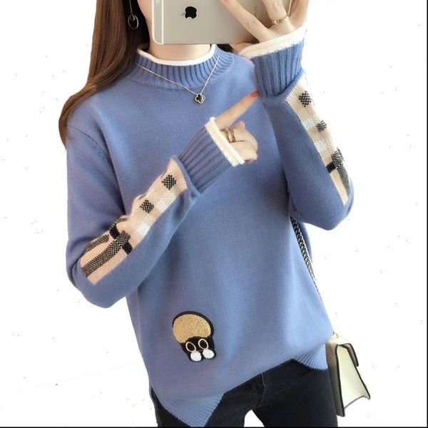 fashion christmas autumn and winter womens sweaters round neck loose thick knitting pullovers jersey women plus size, White;black
fashion christmas autumn and winter womens sweaters round neck loose thick knitting pullovers jersey women plus size, White;black