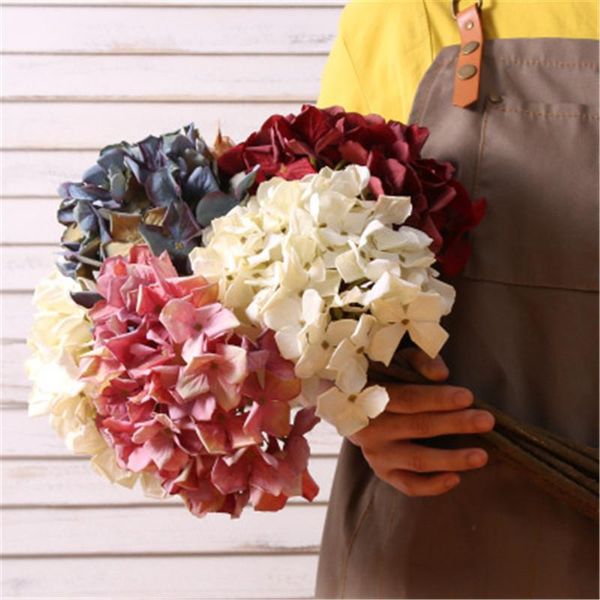 european style large single autumn color retro hydrangea wedding flowers home table decoration oil painting decorative & wreaths
european style large single autumn color retro hydrangea wedding flowers home table decoration oil painting decorative & wreaths