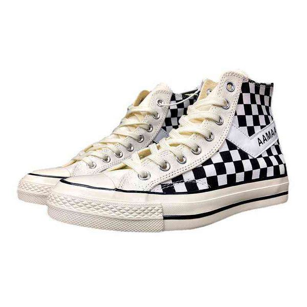 boni bunk black and white high men's shoes canvas board women's chessboard lattice rubber vulcanized outsole putian
boni bunk black and white high men's shoes canvas board women's chessboard lattice rubber vulcanized outsole putian