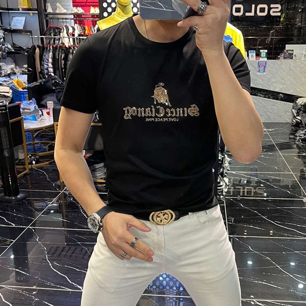 taurus polo shirt short diamond slim men's t-shirt 2021 summer fashion half sve, White;black
taurus polo shirt short diamond slim men's t-shirt 2021 summer fashion half sve, White;black