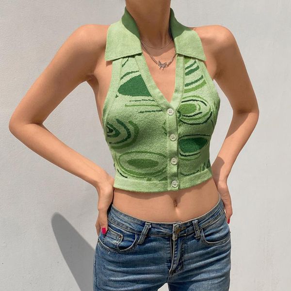 women's tanks & camis y2k sleeveless short summer knit web halter back slim v-neck casual aesthetic vest 2022, White
women's tanks & camis y2k sleeveless short summer knit web halter back slim v-neck casual aesthetic vest 2022, White