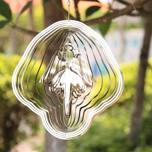 decorative objects & figurines stainless steel wind chimes ing spinner home garden yard decors
decorative objects & figurines stainless steel wind chimes ing spinner home garden yard decors