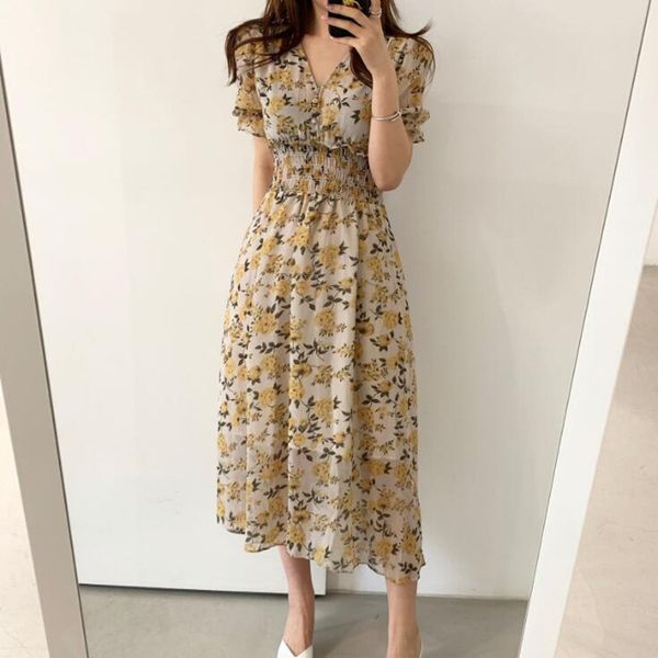 zawfl women summer dress v-neck casual puff sleeve print floral high waist vintage chiffon lace up elegant long 210525, Black;gray
zawfl women summer dress v-neck casual puff sleeve print floral high waist vintage chiffon lace up elegant long 210525, Black;gray
