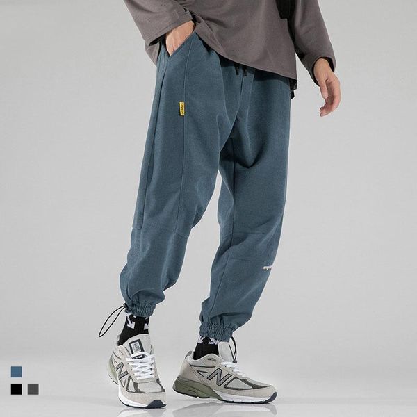 street fashion gym joggers men trouser japanese drawstring stitching pencil loose casual full pants spring 2021 men's, Black
street fashion gym joggers men trouser japanese drawstring stitching pencil loose casual full pants spring 2021 men's, Black