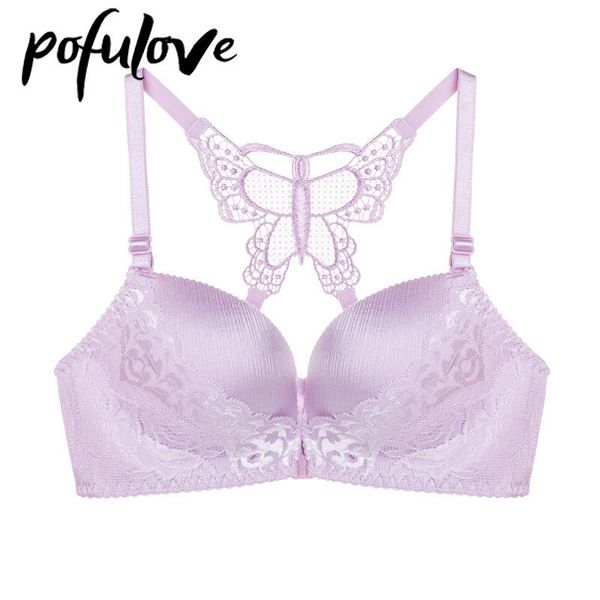 bras butterfly lace bra women front closure bralette push up wireless seamless underwear beauty back female brassiere 32a, Red;black
bras butterfly lace bra women front closure bralette push up wireless seamless underwear beauty back female brassiere 32a, Red;black