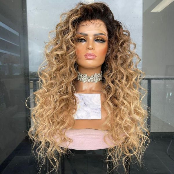 lace wigs curly honey blonde ombre front human hair for women water wave 180% density middle t part headband wig peruvian remy, Black;brown
lace wigs curly honey blonde ombre front human hair for women water wave 180% density middle t part headband wig peruvian remy, Black;brown